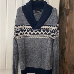 Men’s Fair isle Navy sweater